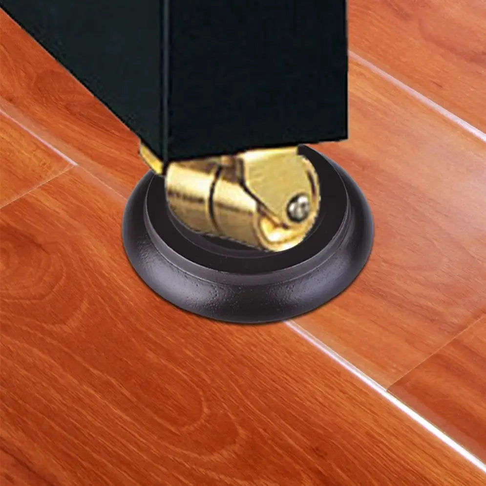 Solid Wood Caster Cups For Upright Pianos