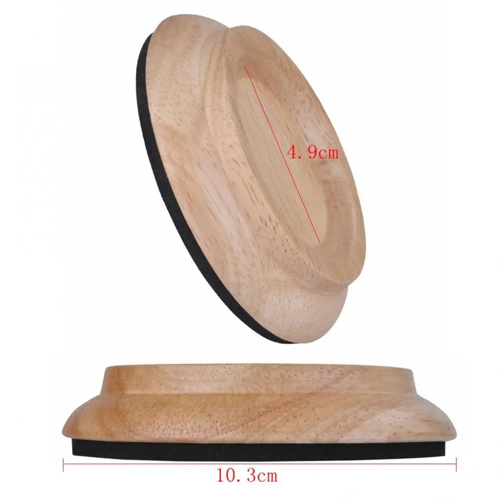 Solid Wood Caster Cups For Upright Pianos