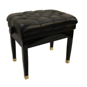 Standard Adjustable Piano Bench In Leather FREE SHIPPING!!!