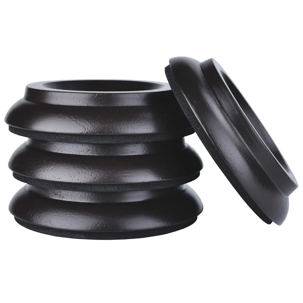 Solid Wood Caster Cups For Upright Pianos