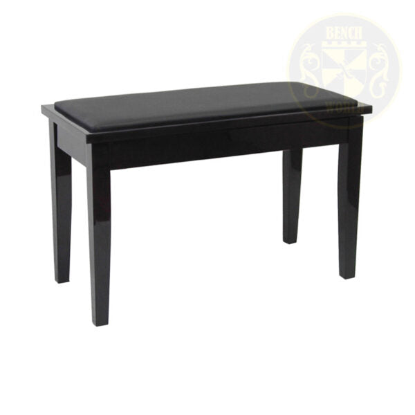 High Polish Ebony Piano Bench