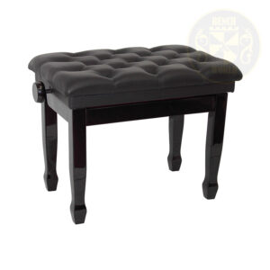Standard Adjustable Piano Bench In Leather FREE SHIPPING!!!