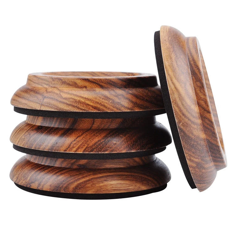 Zebra Soild Wood Upright Piano Caster Cups