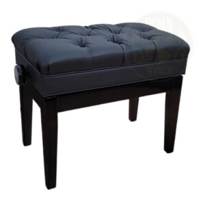 VALUE PRICED Adjustable Piano Benches In Wood Finishes With Storage FREE SHIPPING