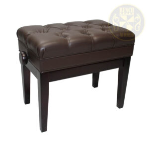 VALUE PRICED Adjustable Piano Benches In Wood Finishes With Storage FREE SHIPPING