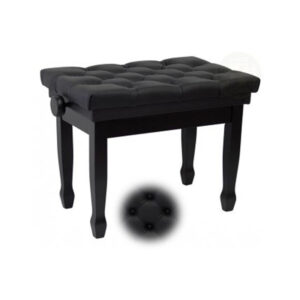 Standard Adjustable Piano Bench In Leather FREE SHIPPING!!!
