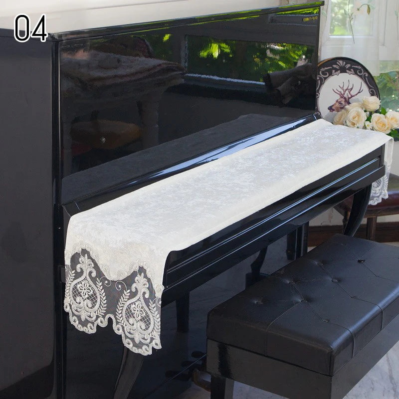 Lace Piano Keyboard Cover