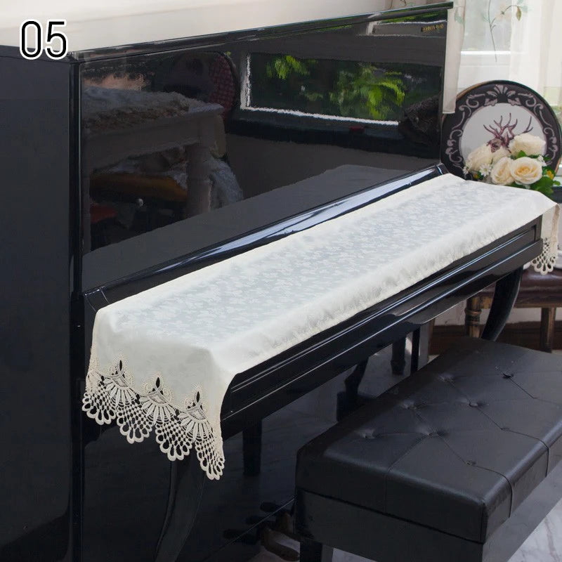 Lace Piano Keyboard Cover